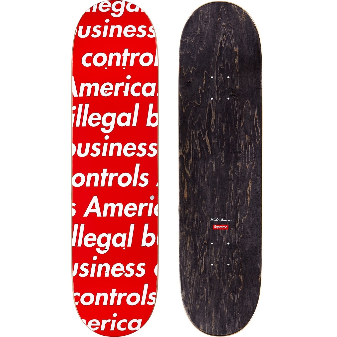 Illegal Business Skateboard view 2